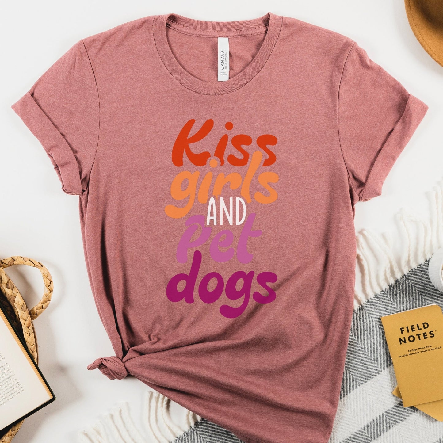 Kiss Girls and Pet Dogs Shirt - The Pawsitive Initiative