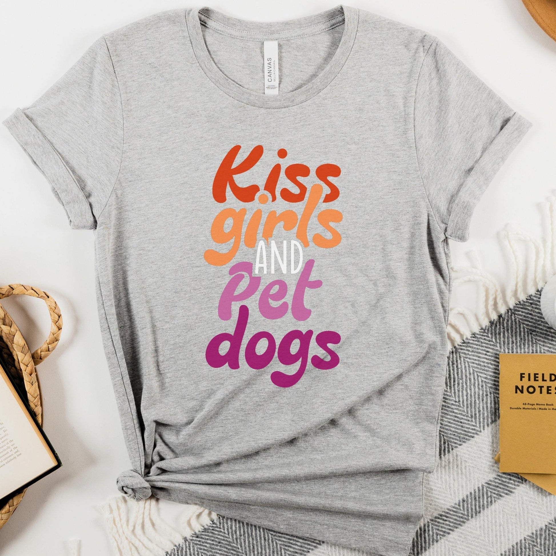 Kiss Girls and Pet Dogs Shirt - The Pawsitive Initiative