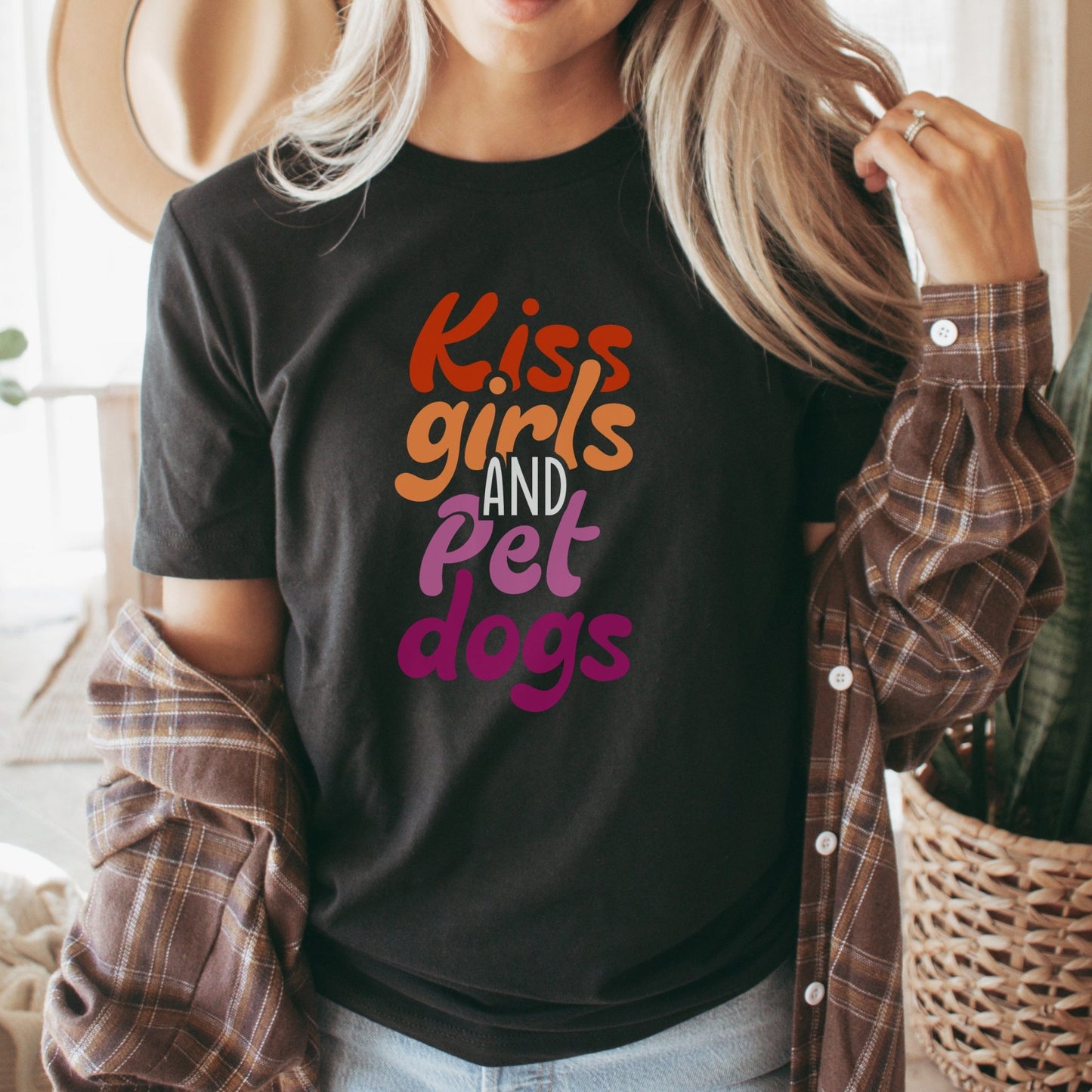 Kiss Girls and Pet Dogs Shirt - The Pawsitive Initiative