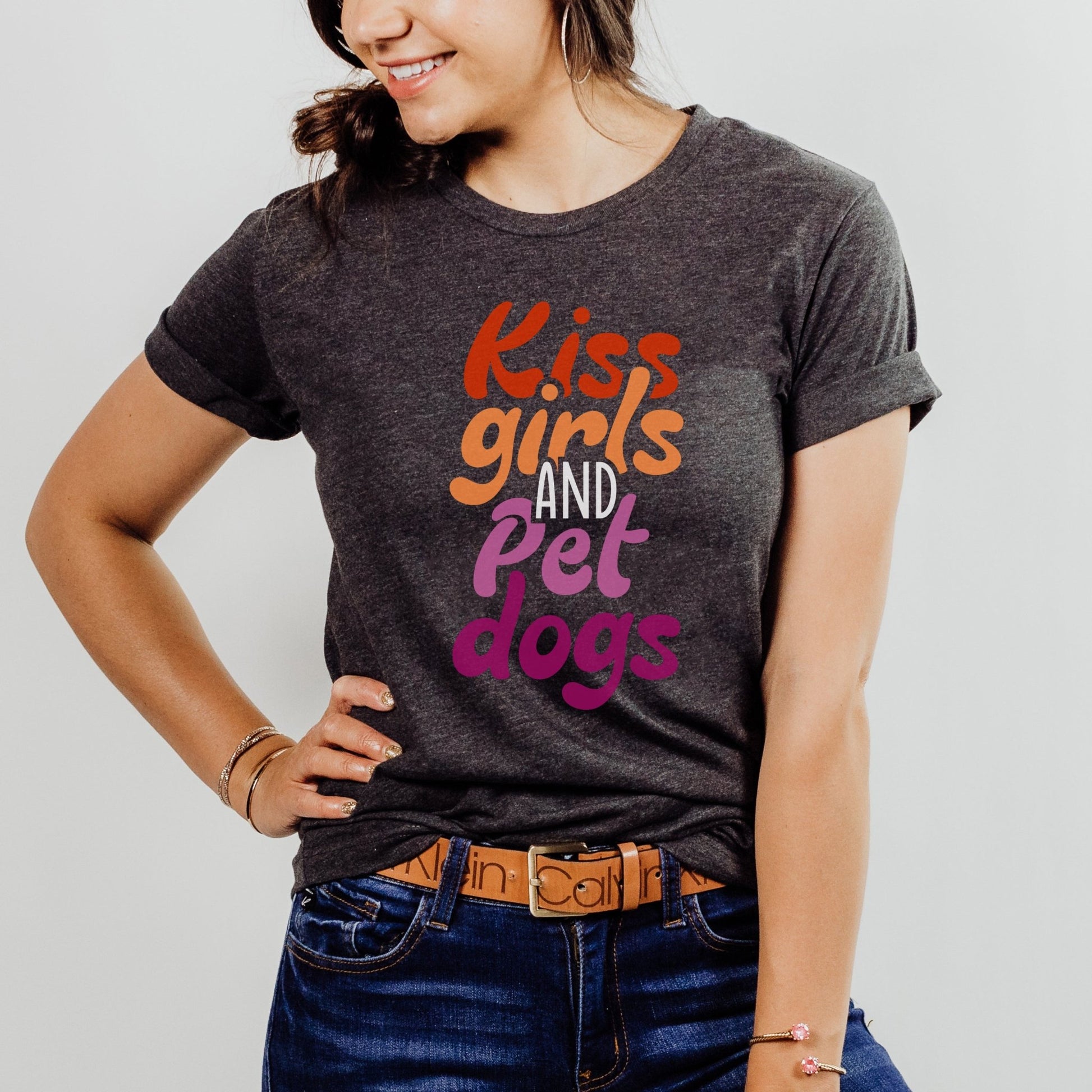 Kiss Girls and Pet Dogs Shirt - The Pawsitive Initiative