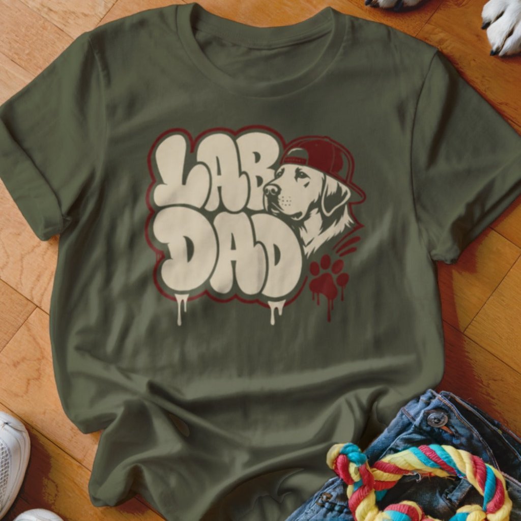 Lab Dad Shirt - The Pawsitive Initiative