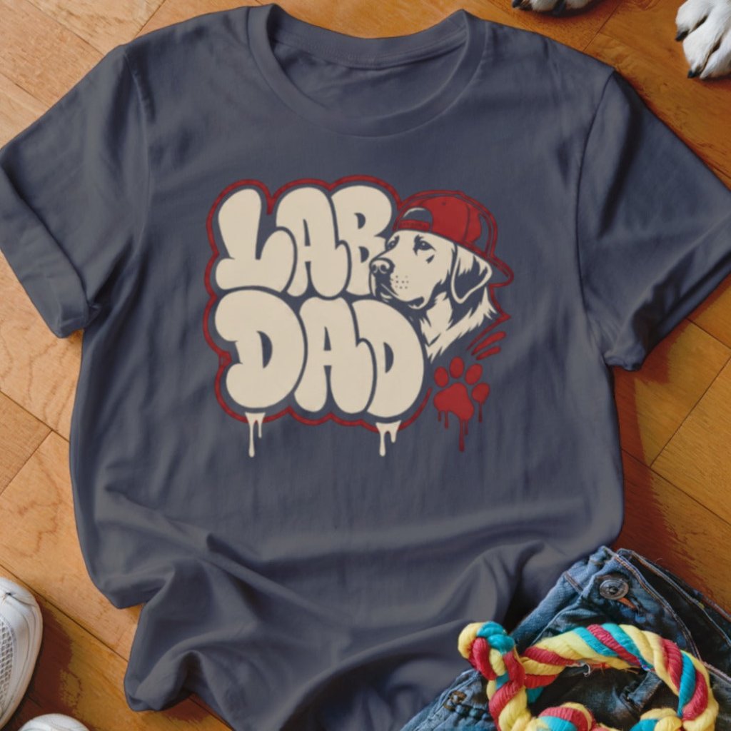 Lab Dad Shirt - The Pawsitive Initiative