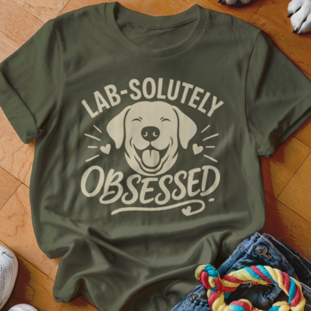 Lab-solutely Obsessed Shirt - The Pawsitive Initiative