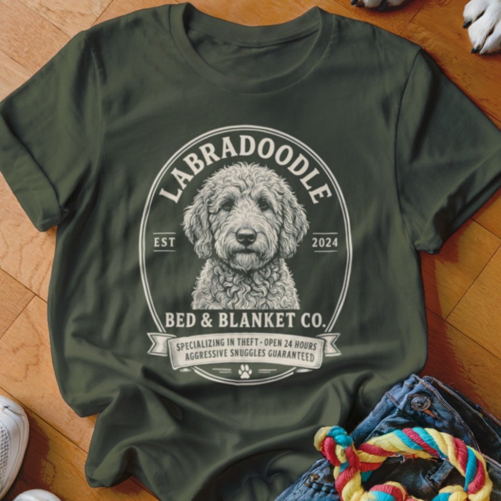 Labradoodle Bed & Blanket Co Shirt - The Pawsitive Initiative