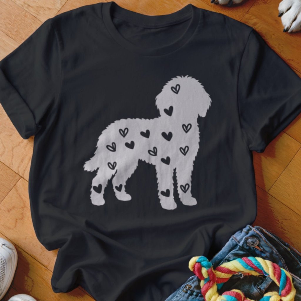 Labradoodle Hearts Shirt - The Pawsitive Initiative