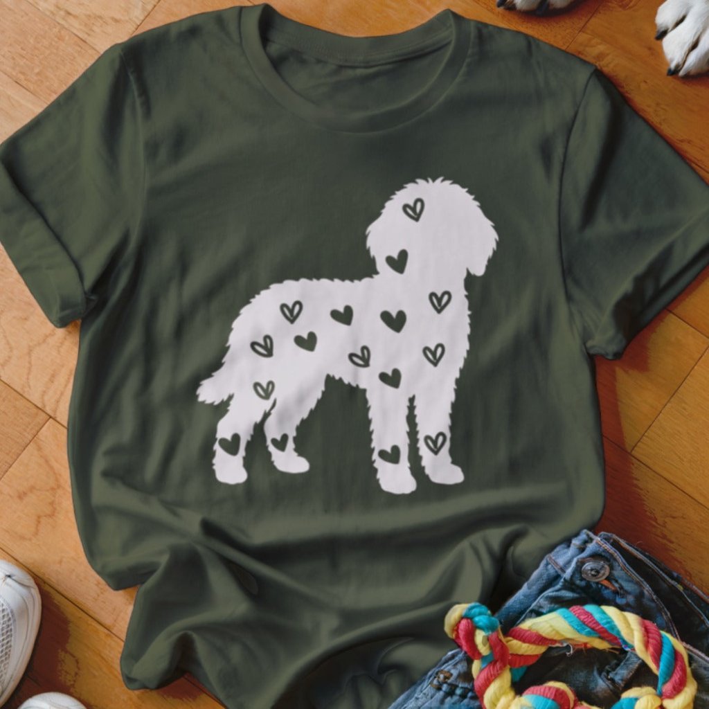 Labradoodle Hearts Shirt - The Pawsitive Initiative