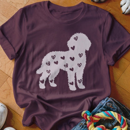 Labradoodle Hearts Shirt - The Pawsitive Initiative