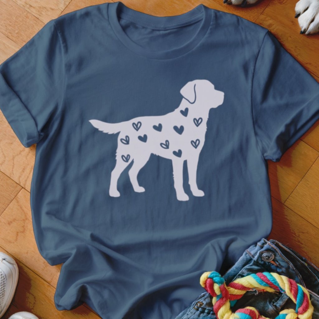 Labrador Hearts Shirt - The Pawsitive Initiative