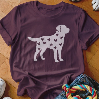 Labrador Hearts Shirt - The Pawsitive Initiative