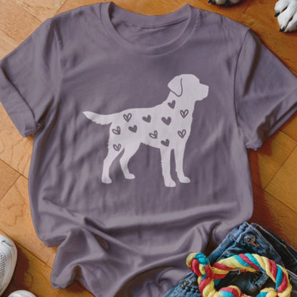 Labrador Hearts Shirt - The Pawsitive Initiative