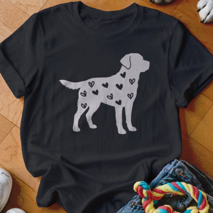 Labrador Hearts Shirt - The Pawsitive Initiative