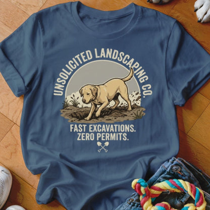 Labrador Unsolicited Landscaping Co Shirt - The Pawsitive Initiative