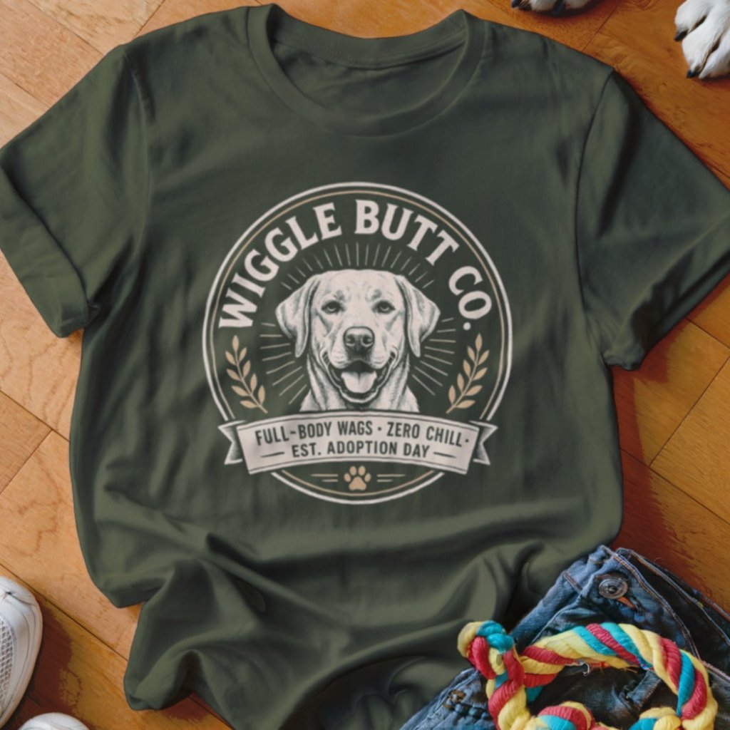 Labrador Wiggle Butt Co Shirt - The Pawsitive Initiative