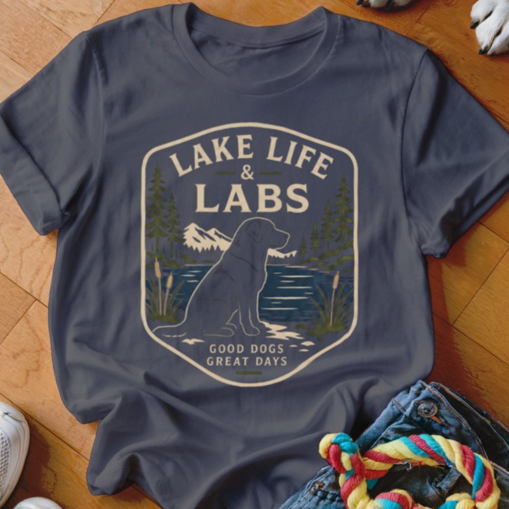 Lake Life & Labs Shirt - The Pawsitive Initiative