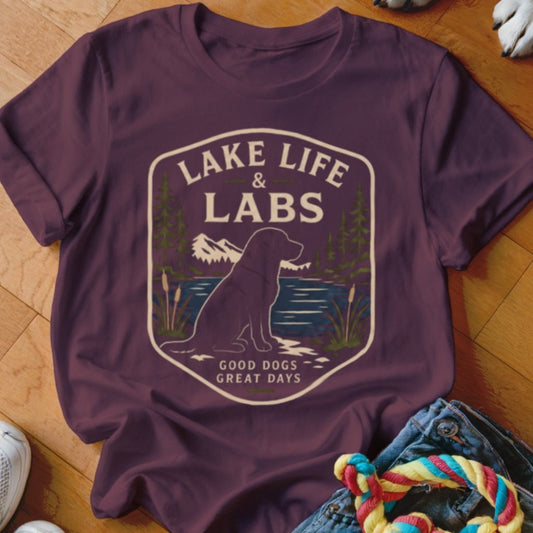 Lake Life & Labs Shirt - The Pawsitive Initiative