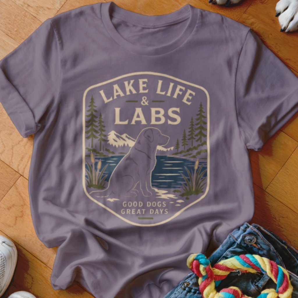 Lake Life & Labs Shirt - The Pawsitive Initiative