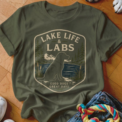 Lake Life & Labs Shirt - The Pawsitive Initiative