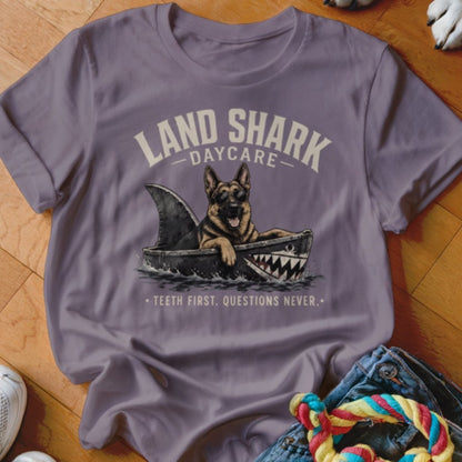 Land Shark Daycare Shirt - The Pawsitive Initiative