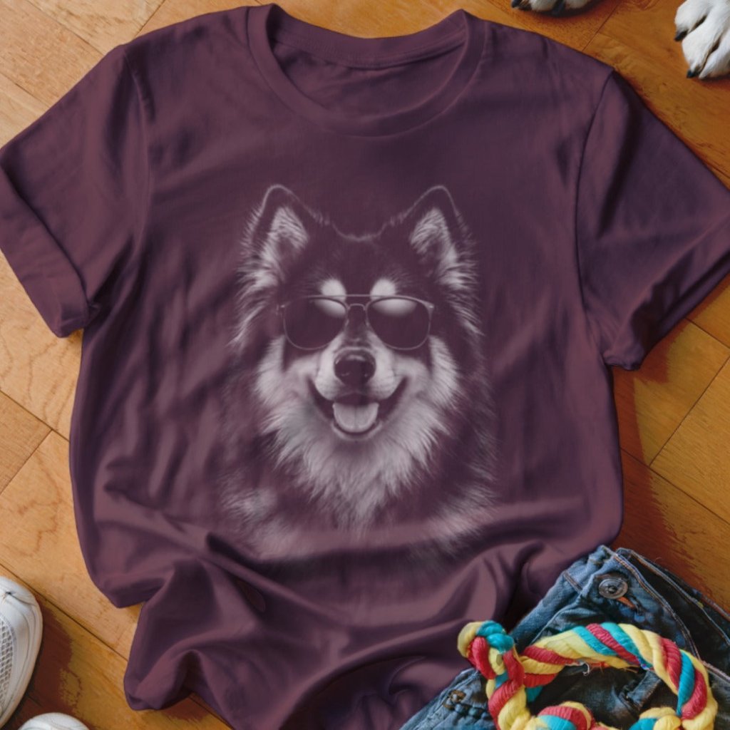 Lapphund in Aviators Shirt - The Pawsitive Initiative