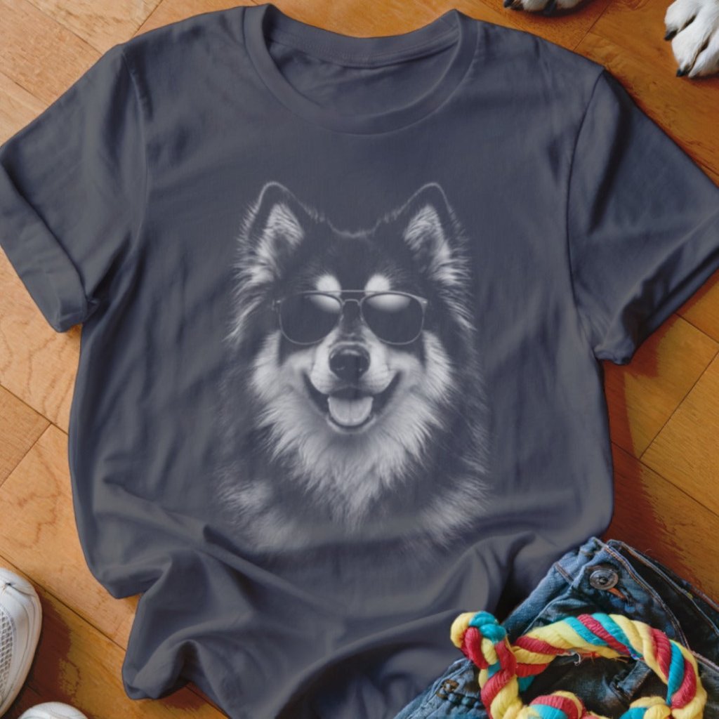 Lapphund in Aviators Shirt - The Pawsitive Initiative