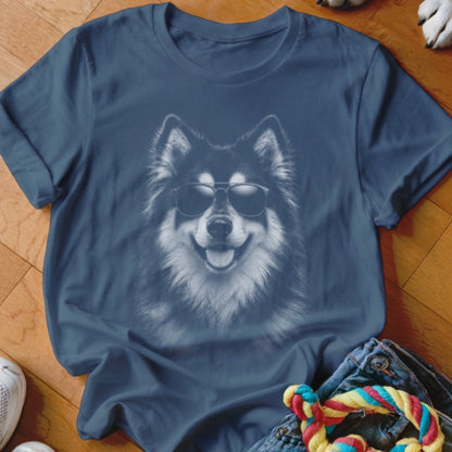 Lapphund in Aviators Shirt - The Pawsitive Initiative