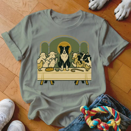 Last Supper Collie Shirt - The Pawsitive Initiative
