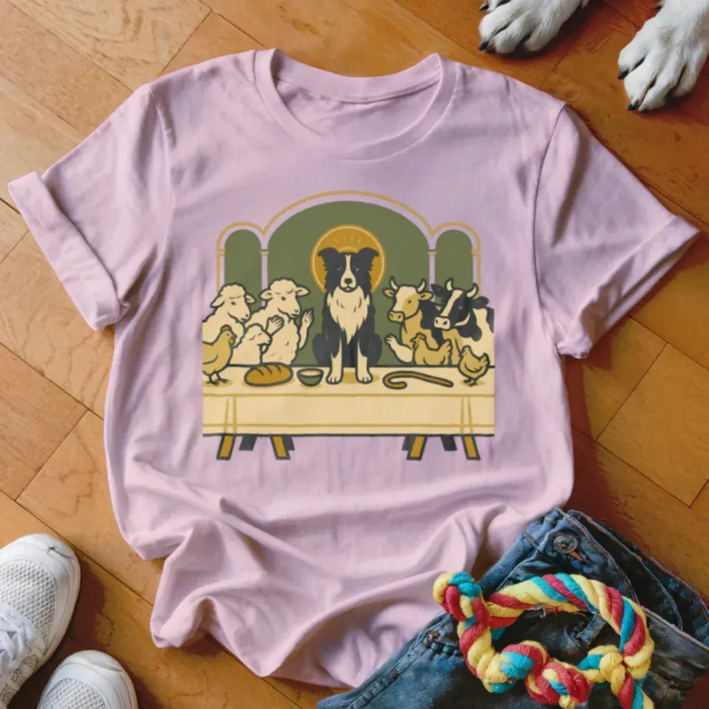 Last Supper Collie Shirt - The Pawsitive Initiative