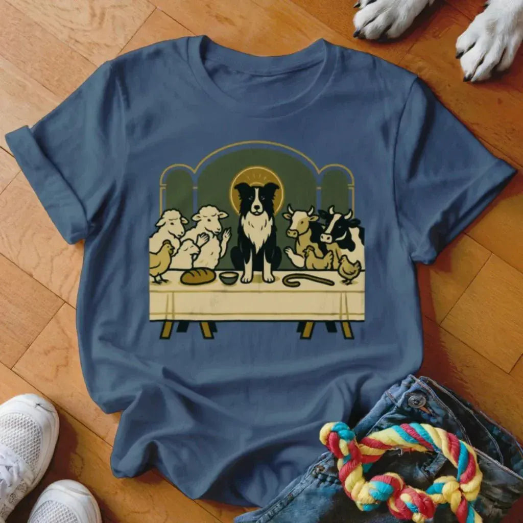 Last Supper Collie Shirt - The Pawsitive Initiative