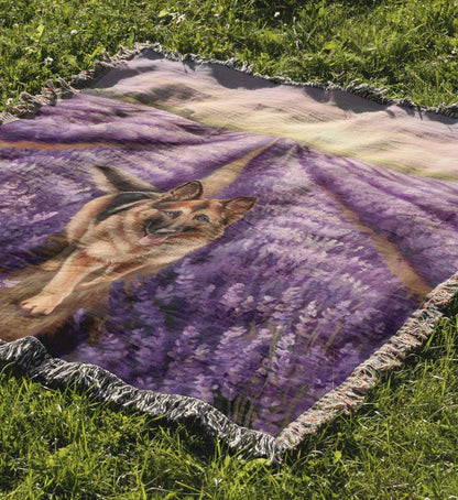 Lavender Field Blanket - The Pawsitive Initiative