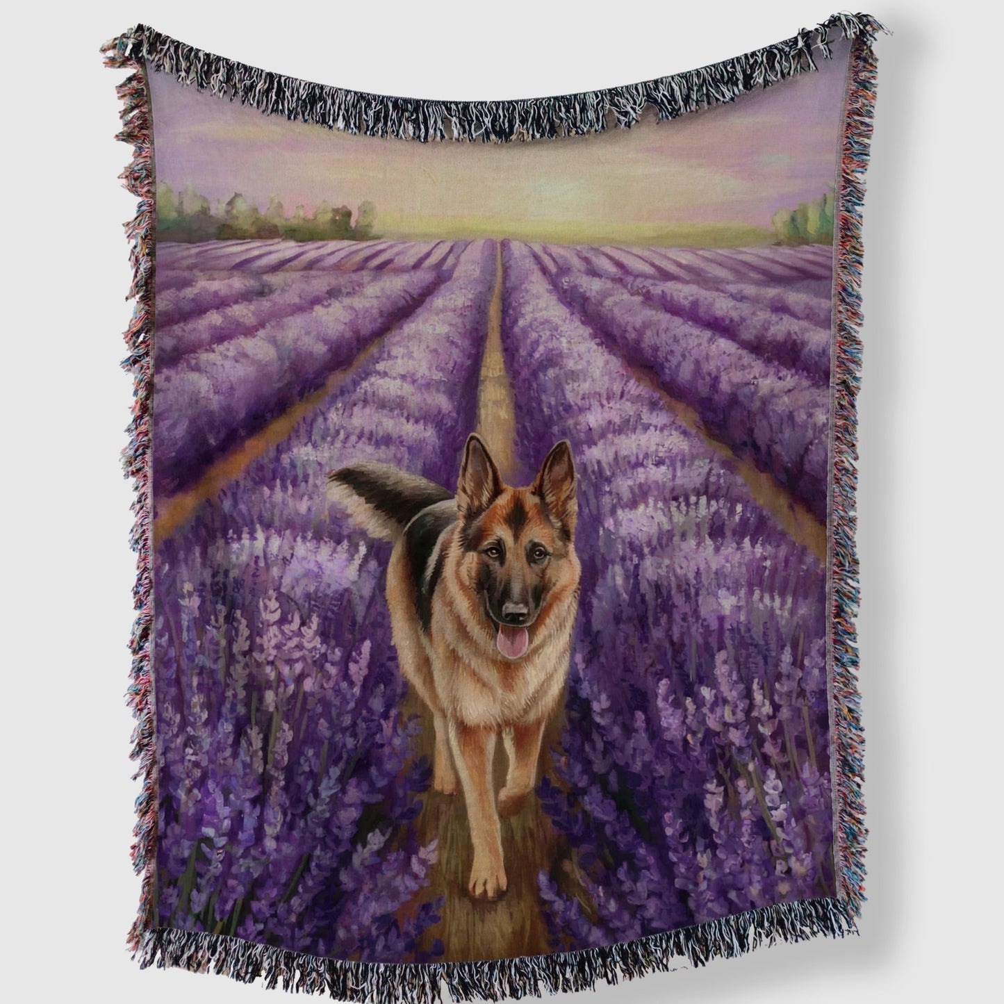 Lavender Field Blanket - The Pawsitive Initiative