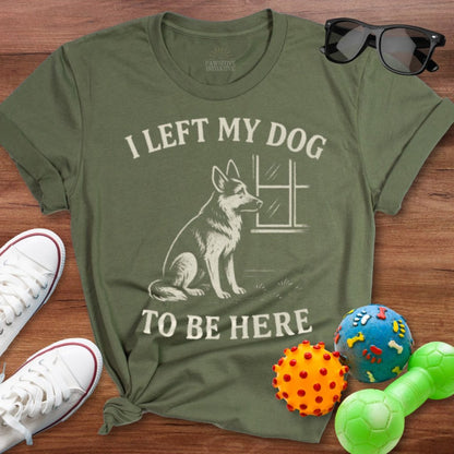 Left My Dog To Shirt - The Pawsitive Initiative