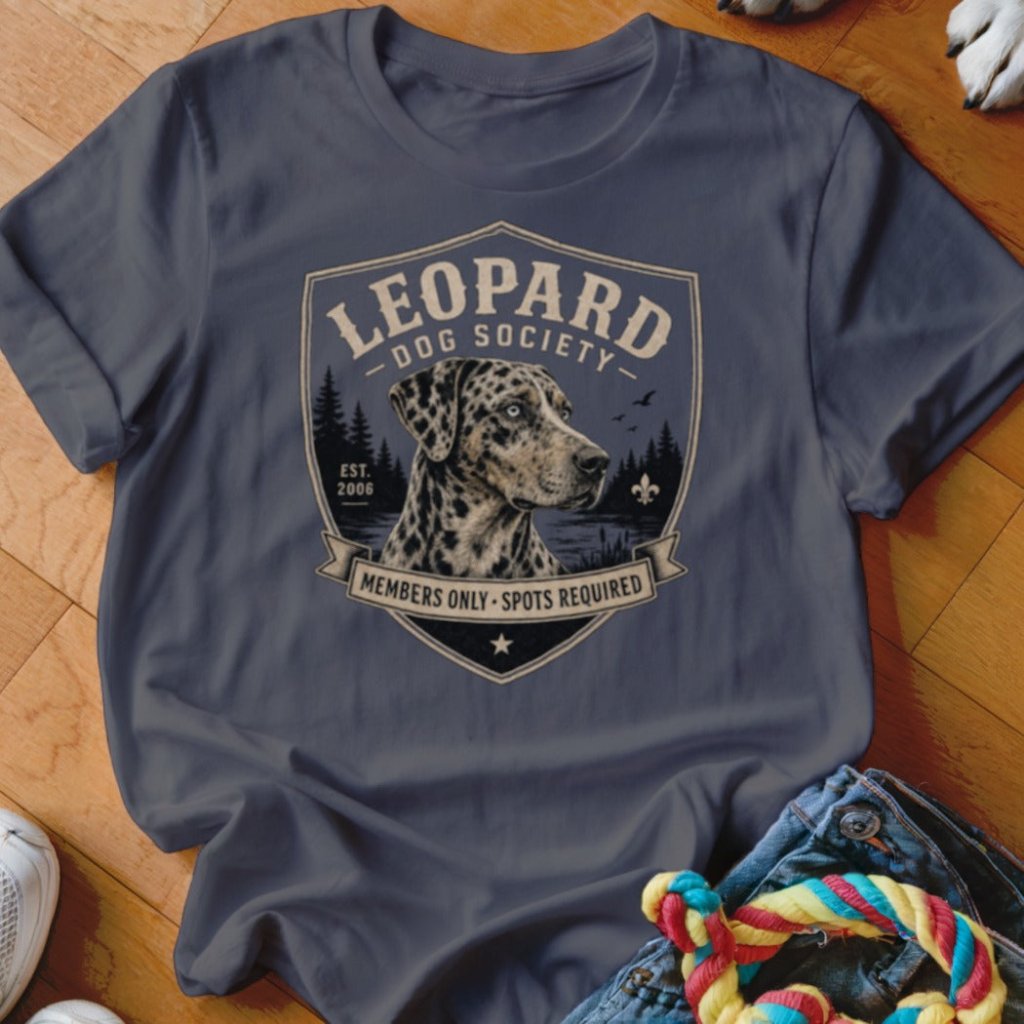 Leopard Dog Society Shirt - The Pawsitive Initiative