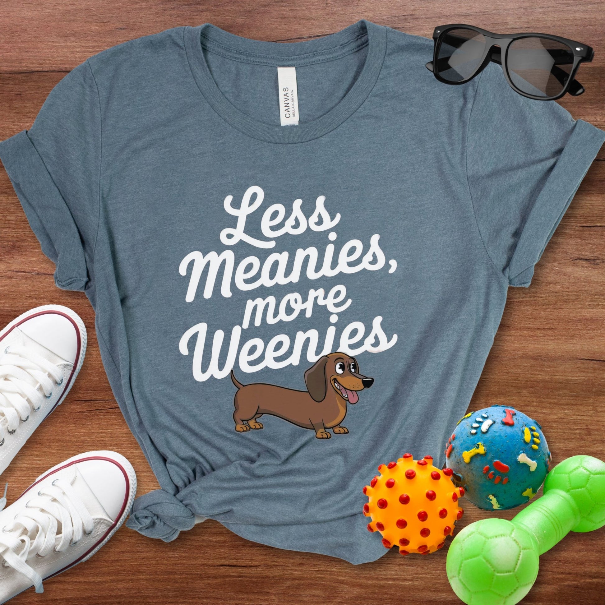 Less Meanies More Weenies Shirt - The Pawsitive Initiative