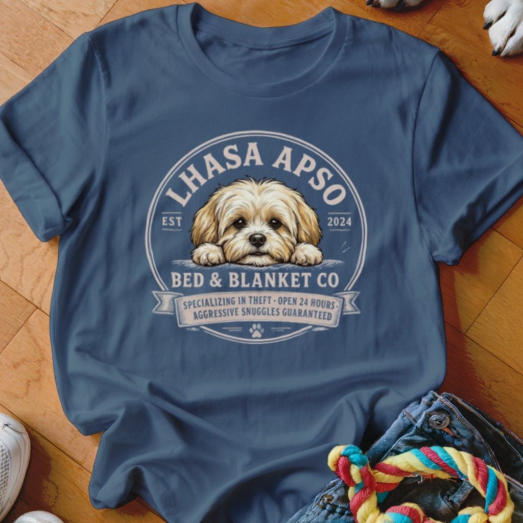Lhasa Apso Bed & Blanket Co Shirt - The Pawsitive Initiative