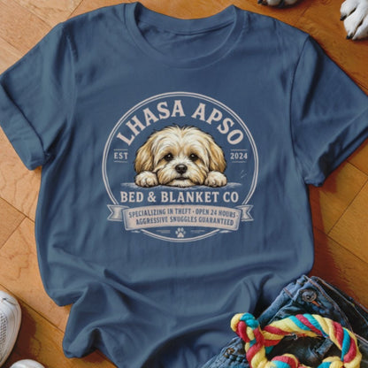 Lhasa Apso Bed & Blanket Co Shirt - The Pawsitive Initiative