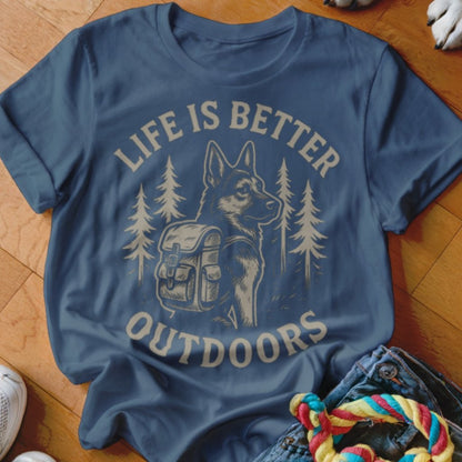 Life is Better Outdoors Shirt - The Pawsitive Initiative
