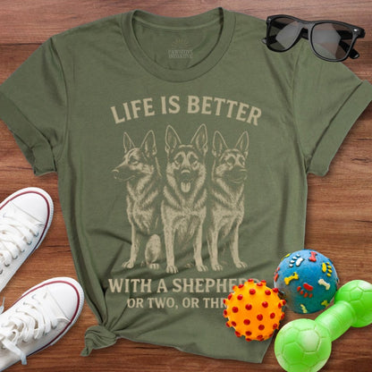 Life is Better Shirt - The Pawsitive Initiative