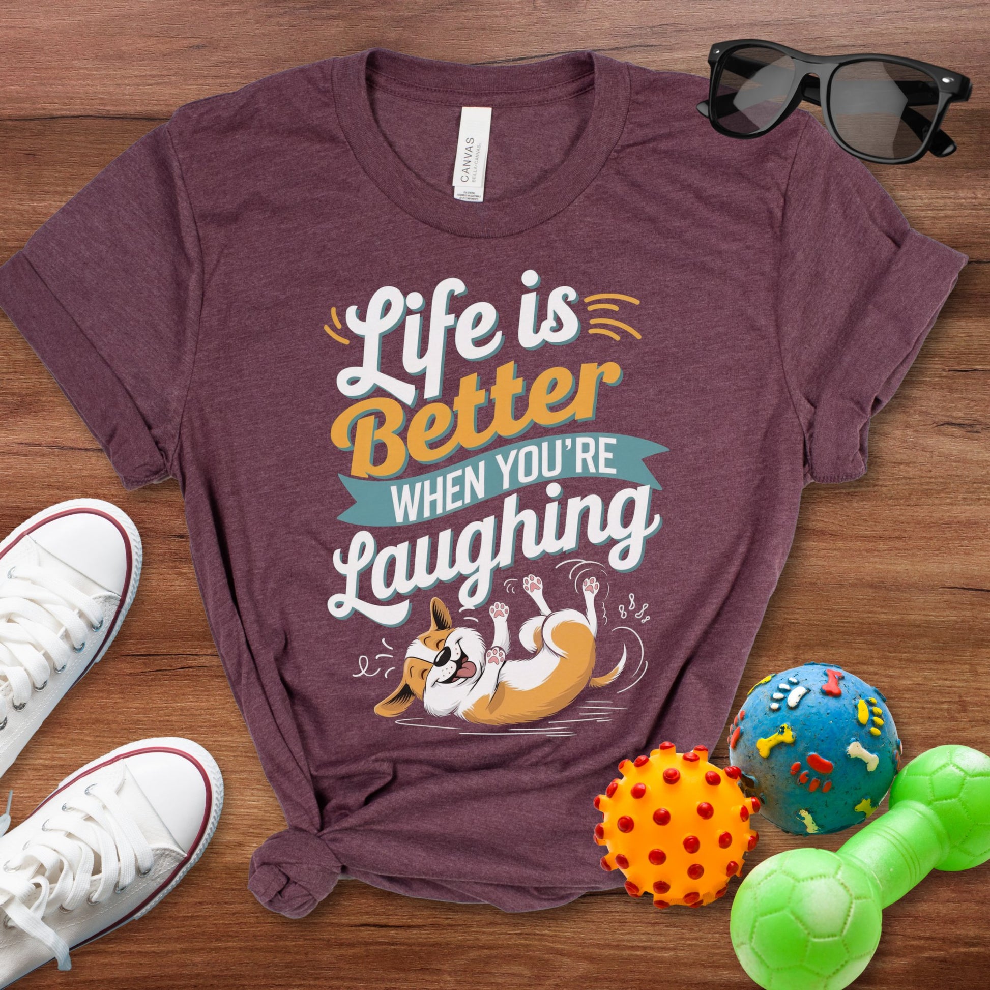 Life is Better Shirt - The Pawsitive Initiative