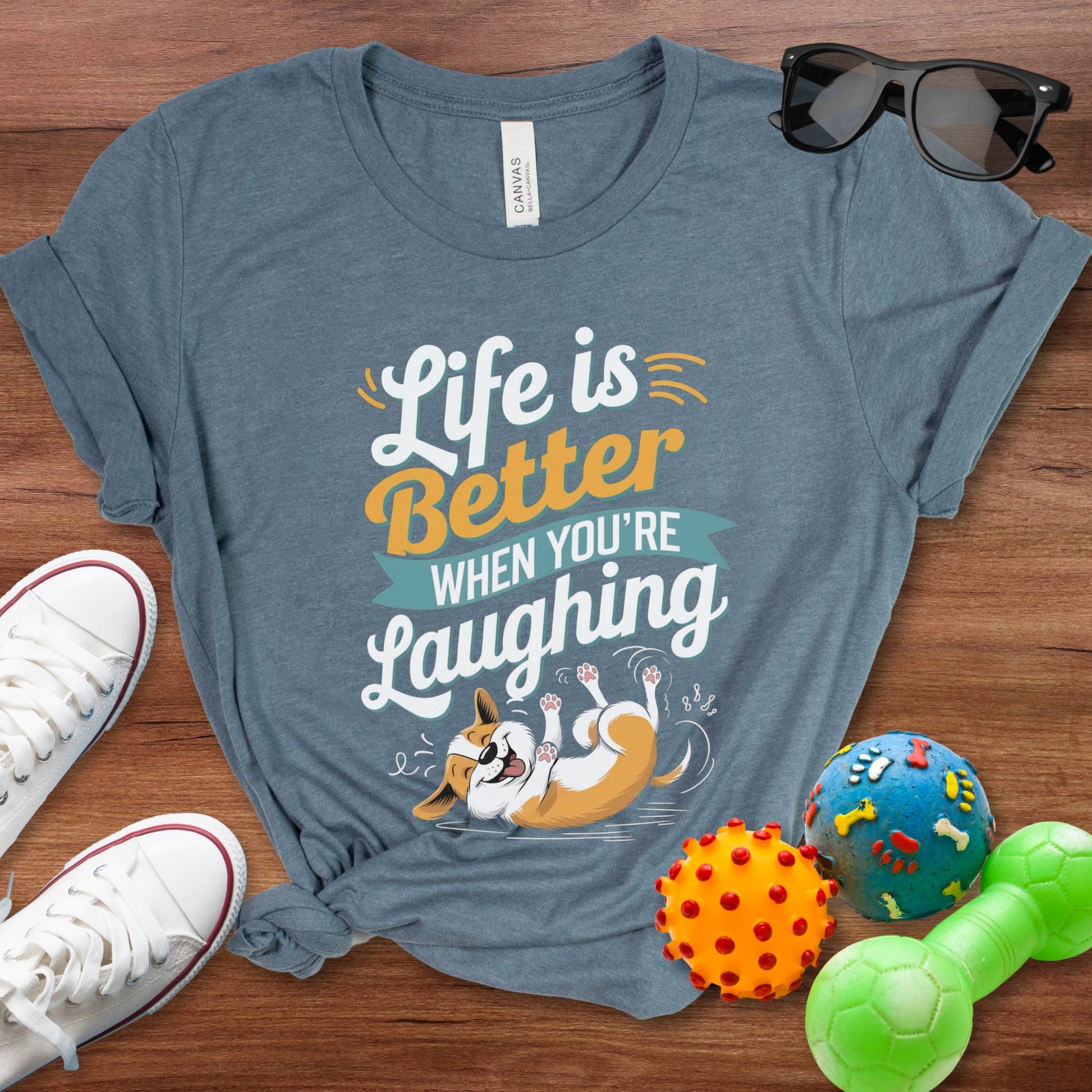 Life is Better Shirt - The Pawsitive Initiative