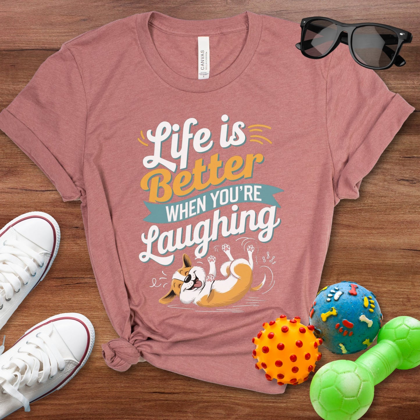 Life is Better Shirt - The Pawsitive Initiative