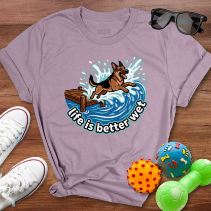 Life is Better Wet Shirt - The Pawsitive Initiative