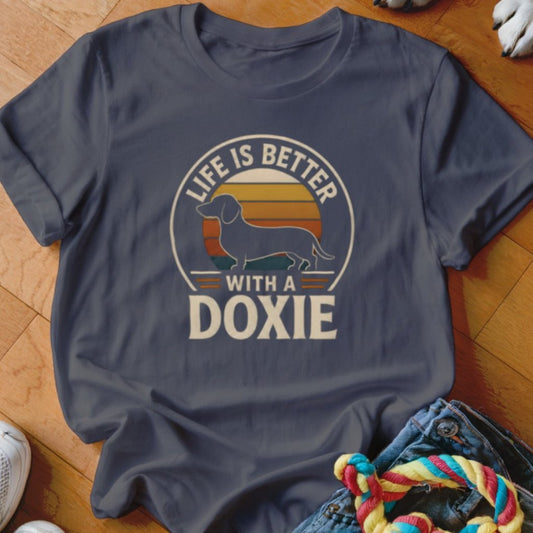 Life is Better With a Doxie Shirt - The Pawsitive Initiative
