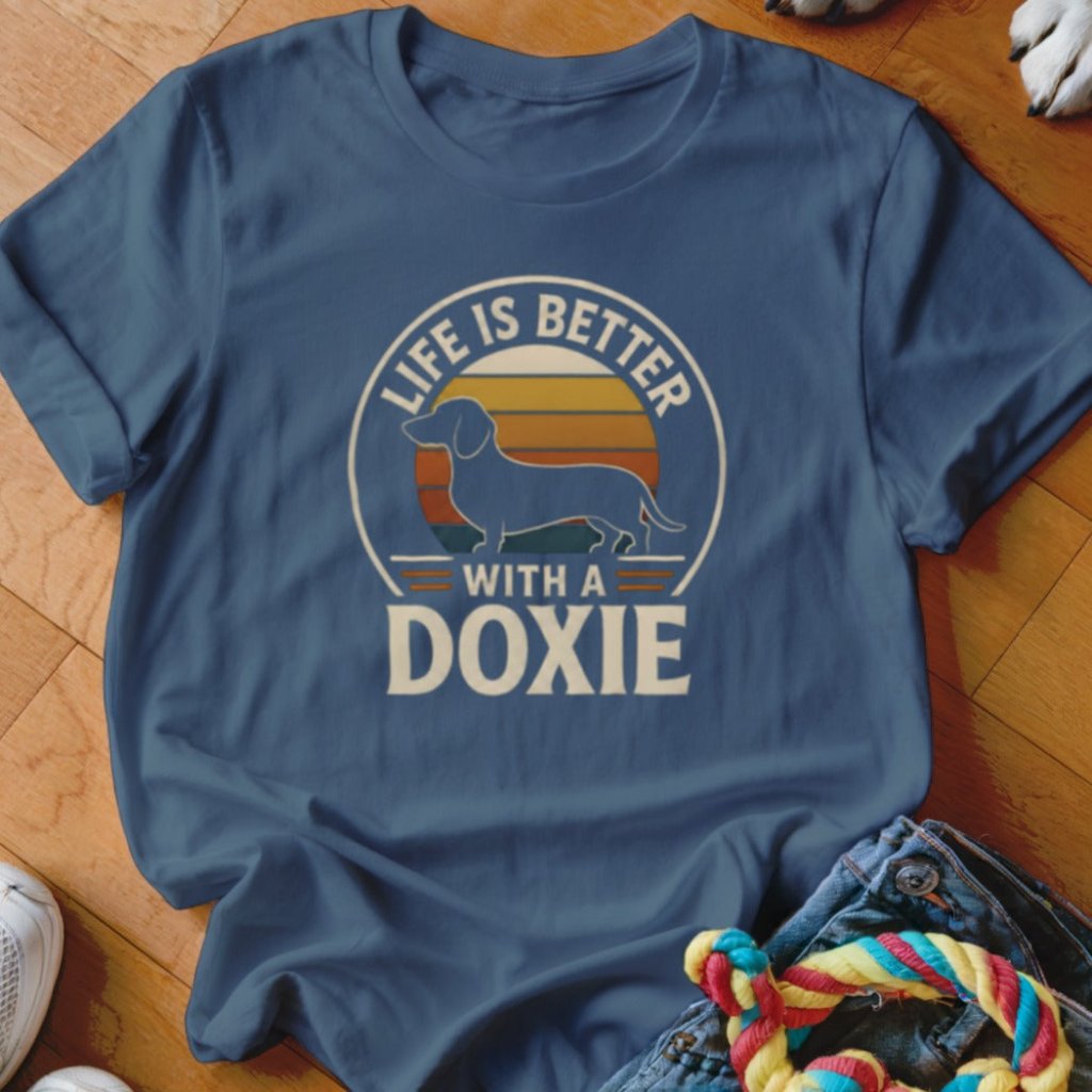Life is Better With a Doxie Shirt - The Pawsitive Initiative