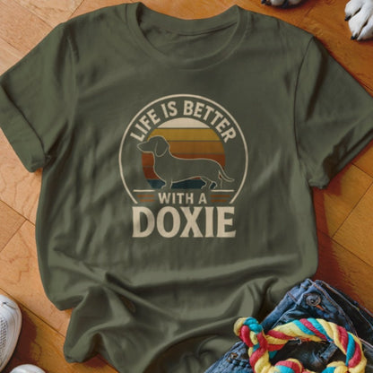 Life is Better With a Doxie Shirt - The Pawsitive Initiative
