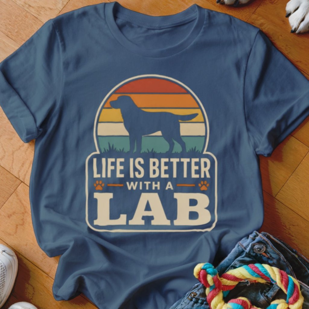 Life is Better With a Lab Shirt - The Pawsitive Initiative