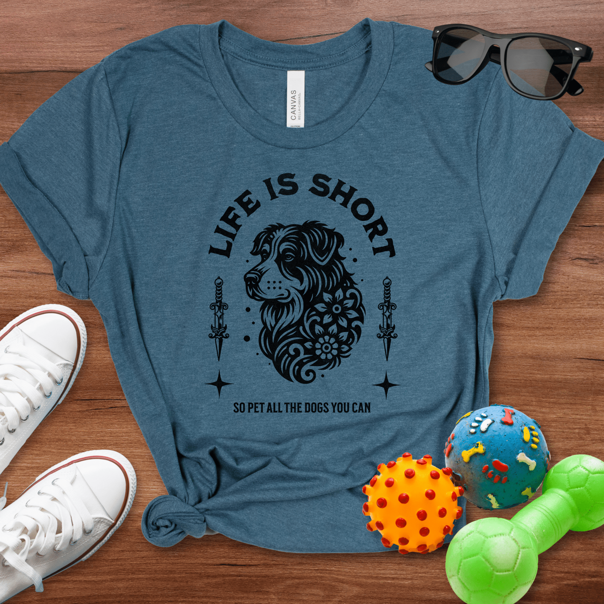 Life is Short Shirt - The Pawsitive Initiative