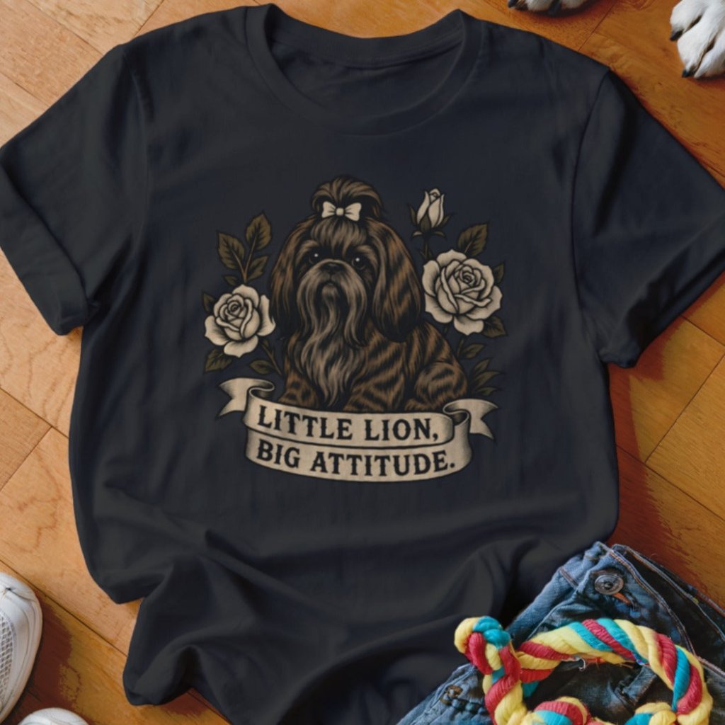 Little Lion Big Attitude Shirt - The Pawsitive Initiative