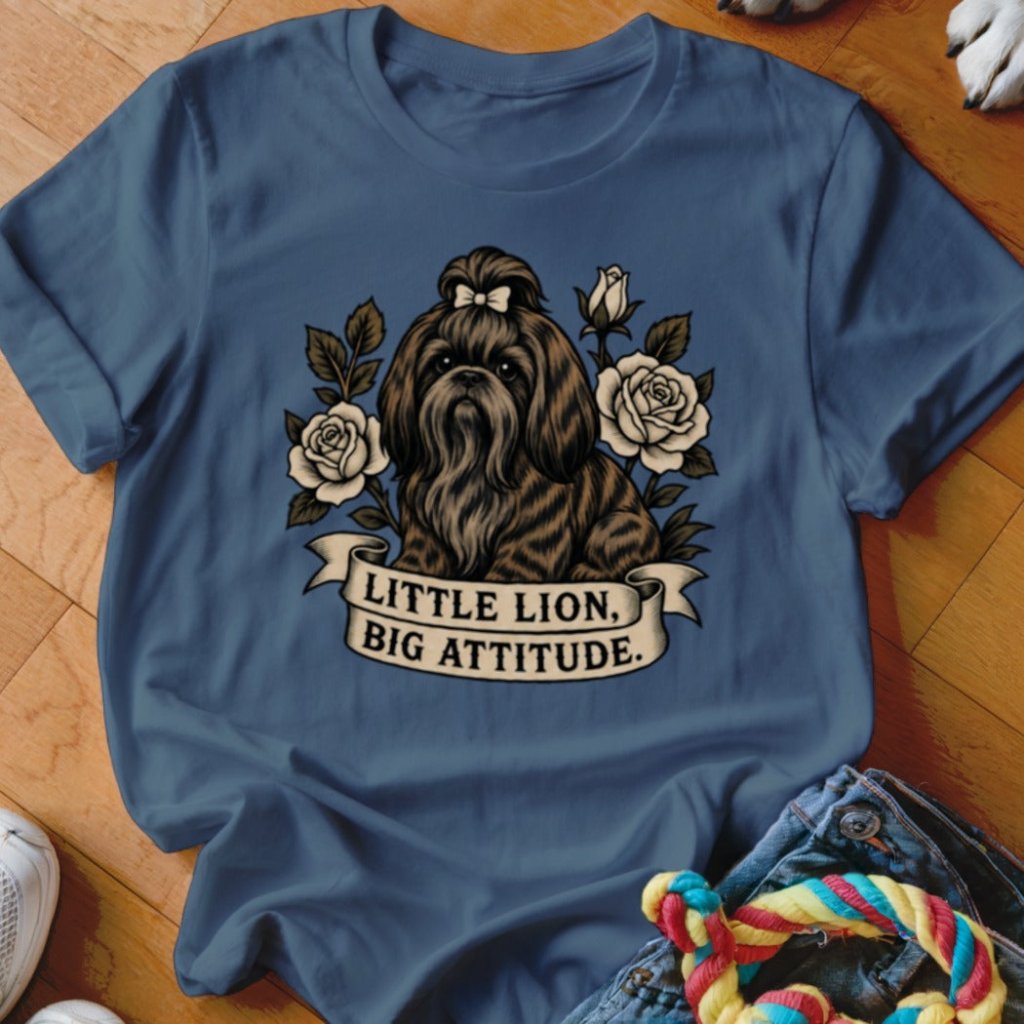 Little Lion Big Attitude Shirt - The Pawsitive Initiative