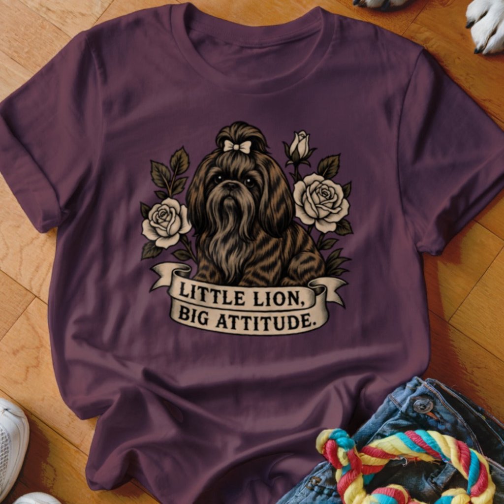 Little Lion Big Attitude Shirt - The Pawsitive Initiative