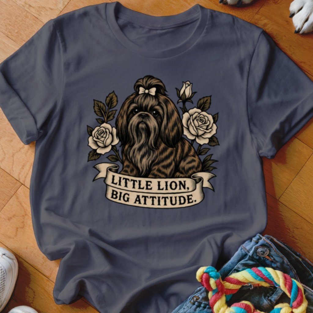 Little Lion Big Attitude Shirt - The Pawsitive Initiative